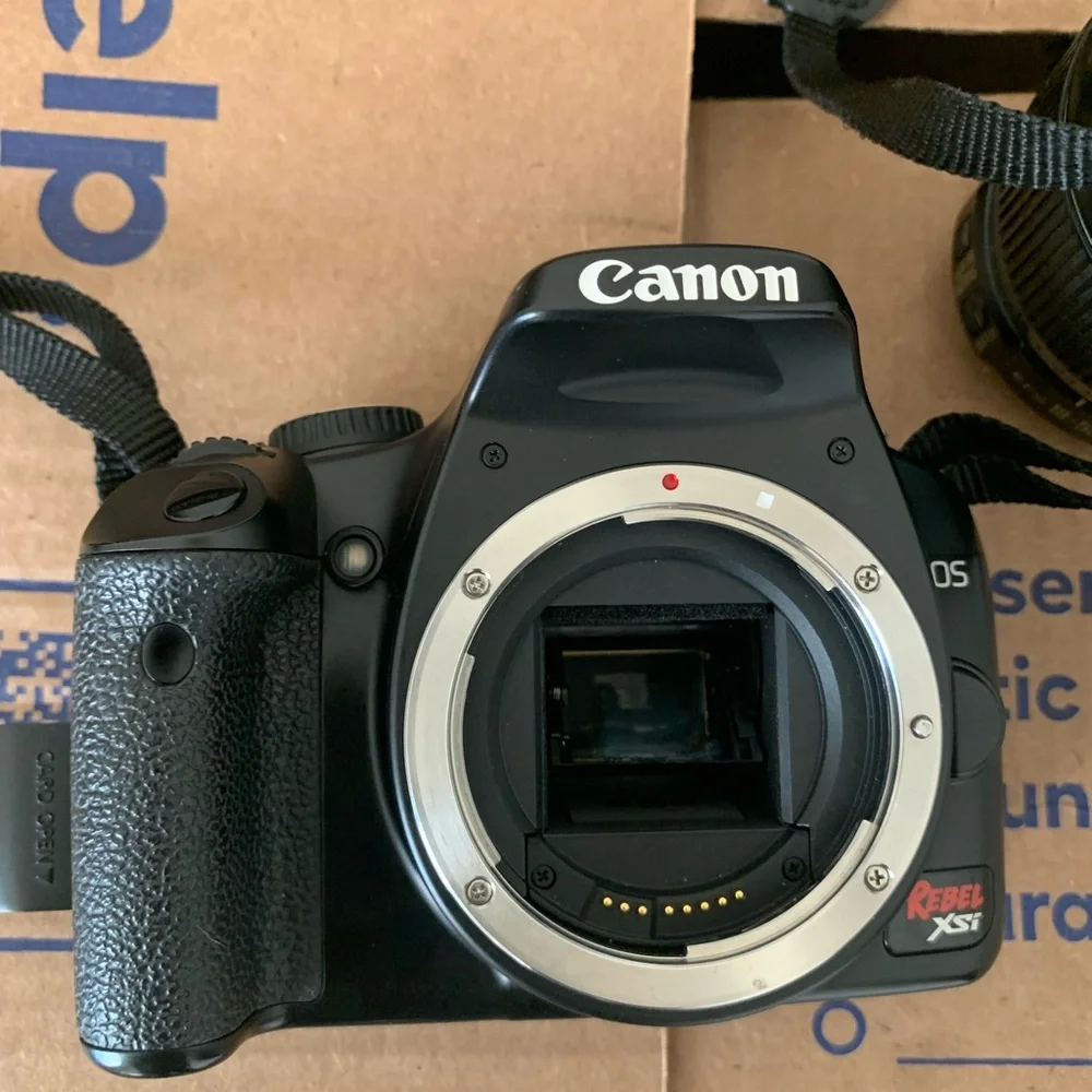 Canon Rebel XSi Black Camera Body